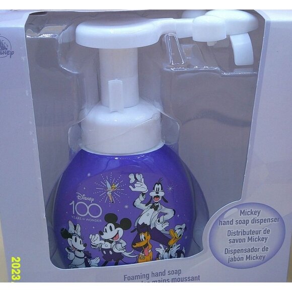 Disney Mickey & Friends Foaming Hand Soap Dispenser 2-Pack 2023 Edition AB13 pp - Picture 3 of 4